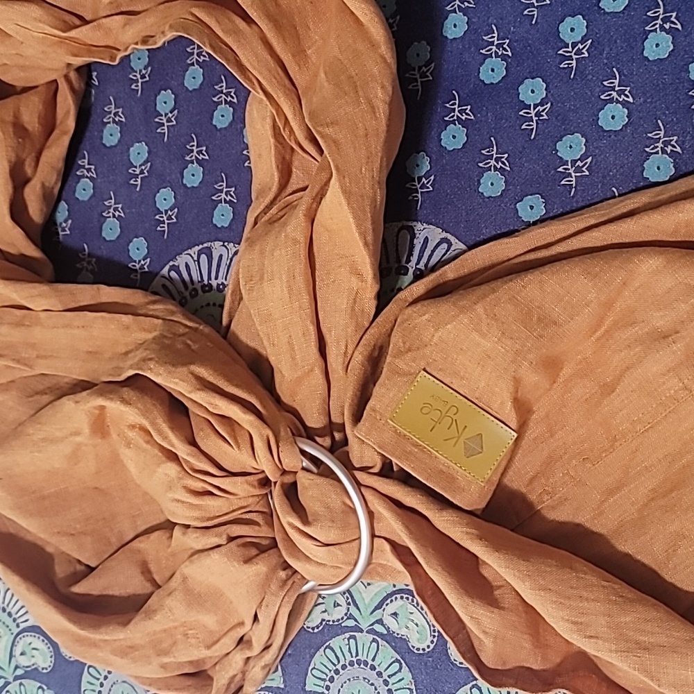 Kyte Baby Ring Sling in Redwood 100% Linen